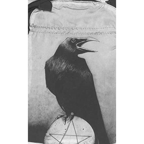 Crows Tarot Bag: Satin printed tarot bag