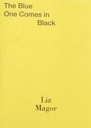 The blue one comes in black Liz Magor