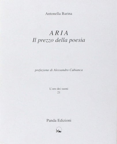 Aria. Il prezzo della poesia