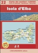Isola d'Elba. Große Elba-Durchquerung. Con carta escursionistica 1:25.000
