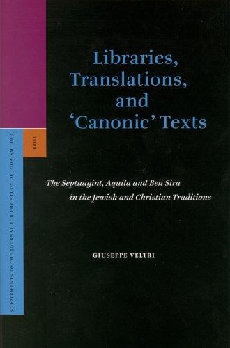 Libraries, Translations, and 'Canonic' Texts