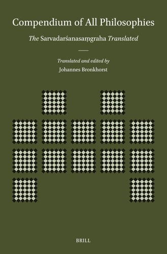 Compendium of All Philosophies The SarvadarśanasaṃgrahaTranslated