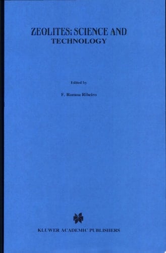 Zeolites: Science and Technology Science and Technology