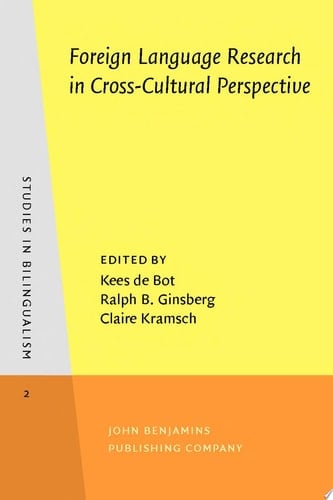 Foreign Language Research in Cross-Cultural Perspective