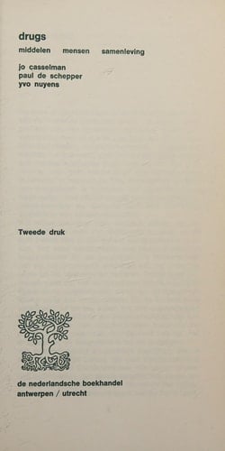 Drugs: middelen, mensen, samenleving
