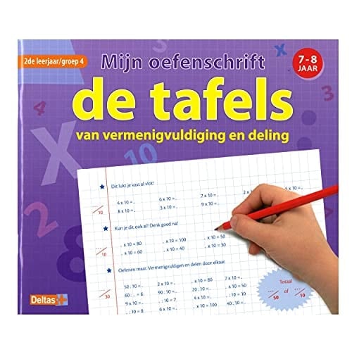 De tafels van vermenigvuldiging en deling