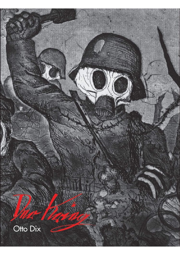 Der Krieg 1924 : exposition, Musée Félicien Rops et Maison de la Culture de la Province de Namur, 21 septembre 2013-05 janvier 2014