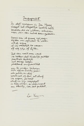 Werken voor de eeuwigheid een geschiedenis van het Letterkundig Museum