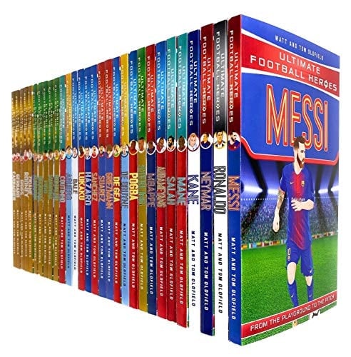 Ultimate & Classic Football Heroes MEGA 30 Books Collection Set