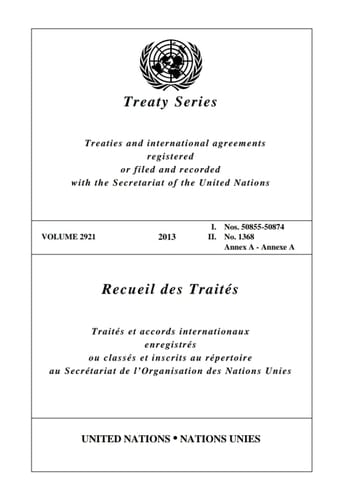 Treaty Series 2921