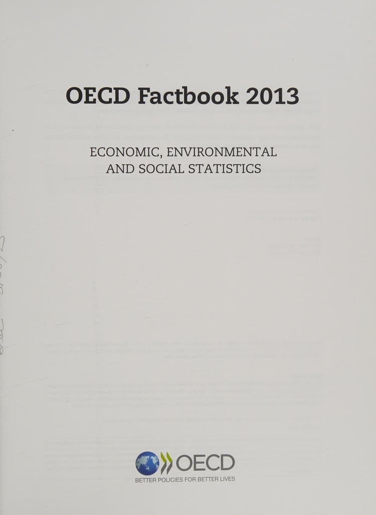 OECD Factbook 2013 Economic, Environmental and Social Statistics
