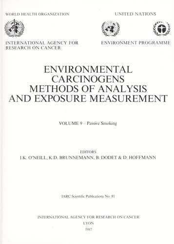 Environmental carcinogens : selected methods of analysis