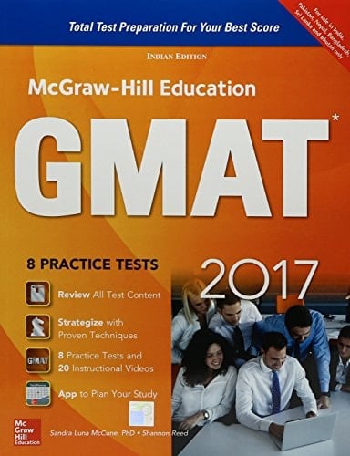 McGraw Hill Education GMAT 2017