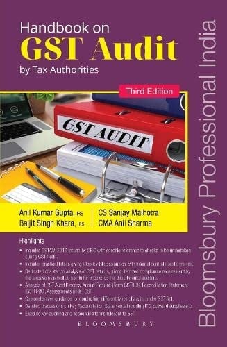 Handbook On Gst Audit By Tax Authorities, 3e