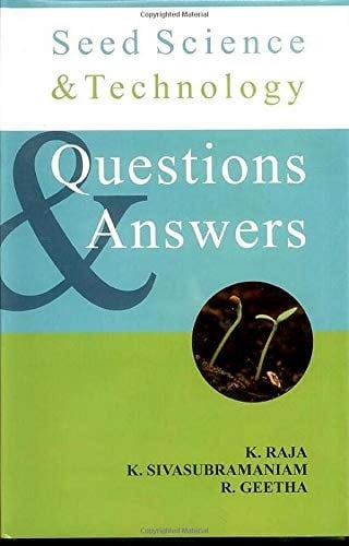 Seed Science and Technology Questions & Answers