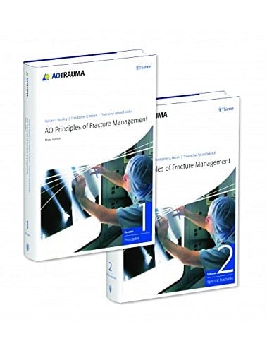 AO PRINCIPLES OF FRACTURE MANAGEMENT 3ED 2 VOL SET (IE) (HB 2018) (NEW ED. OF RUEDI) [Hardcover]