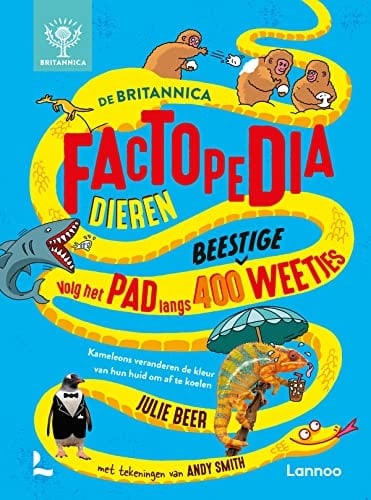 De Britannica factopedia dieren volg het pad langs 400 beestige weetjes