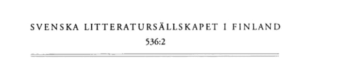 Kommentar till Episka dikter