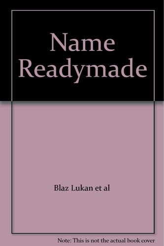 Name Readymade