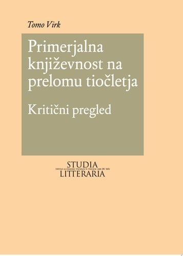 Primerjalna književnost na prelomu tisoèletja kritièni pregled
