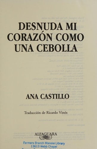 Desnuda mi corazón como una cebolla