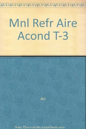 Manual de aire acondicionado y refrigeración V. III