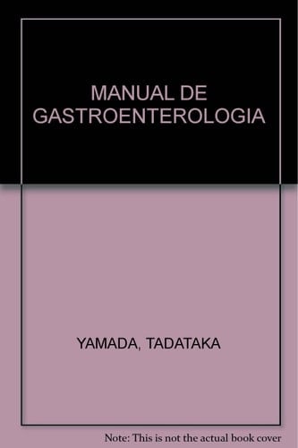 Manual de gastroenterología