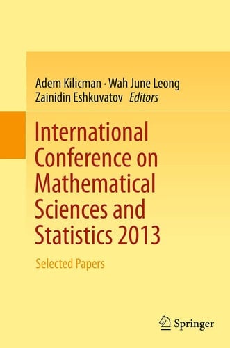 International Conference on Mathematical Sciences and Statistics 2013 Selected Papers