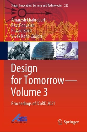 Design for Tomorrow—Volume 3 Proceedings of ICoRD 2021