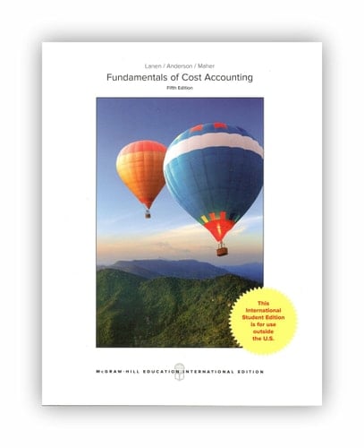 Fundamentals of Cost Accounting
