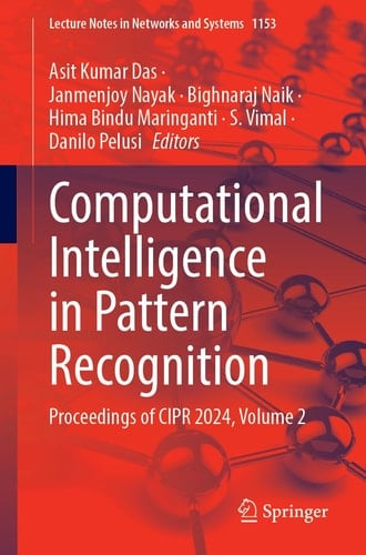 Computational Intelligence in Pattern Recognition Proceedings of CIPR 2024, Volume 2