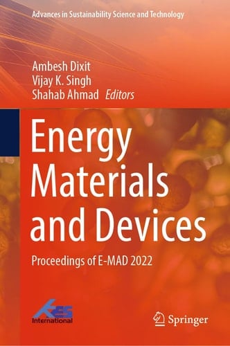 Energy Materials and Devices Proceedings of E-MAD 2022
