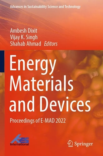 Energy Materials and Devices Proceedings of E-MAD 2022