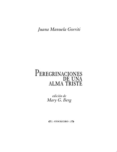 Peregrinaciones de una alma triste