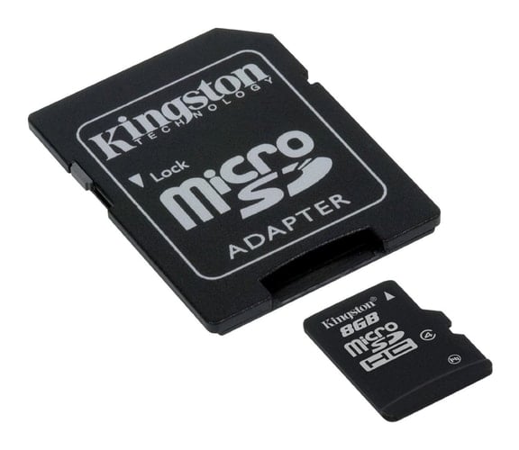 Professional Kingston 4GB MicroSDHC Card for Huawei G 615 Smartphone with custom formatting and Standard SD Acapter. (Class 4)