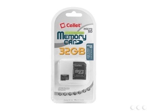 Cellet 32GB i-mobile S551 Micro SDHC Card is Custom Formatted for digital high speed, lossless recording! Includes Standard SD Adapter.