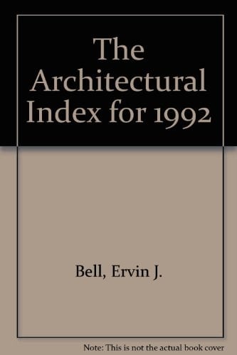 The Architectural Index for 1992