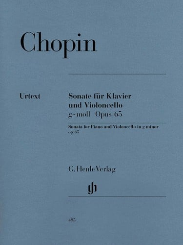 Sonate für Klavier und Violoncello, g-moll, Opus 65