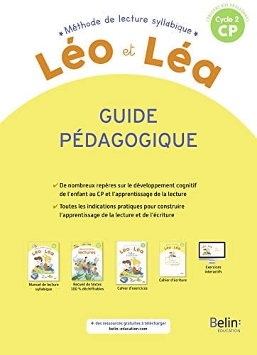 Méthode de lecture syllabique CP Cycle 2 Léo et Léa Guide pédagogique