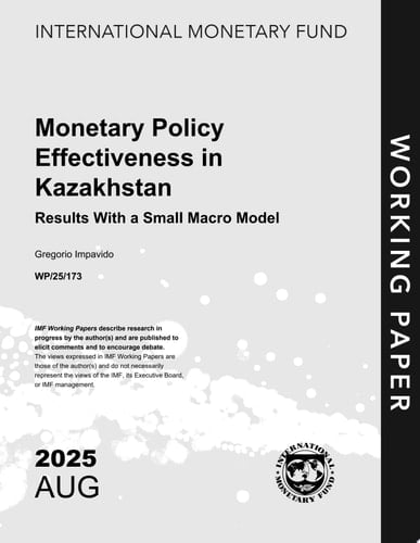 Monetary Policy Effectiveness in Kazakhstan Results With a Small Macro Model