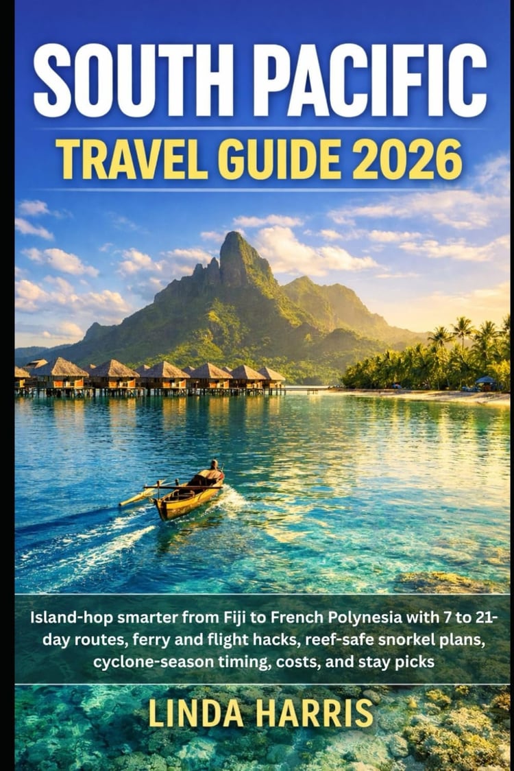 South Pacific Travel Guide 2026: Island-hop smarter from Fiji to French Polynesia with 7 to 21-day routes, ferry and flight hacks, reef-safe snorkel plan, cyclone-season timing, costs, and stay picks