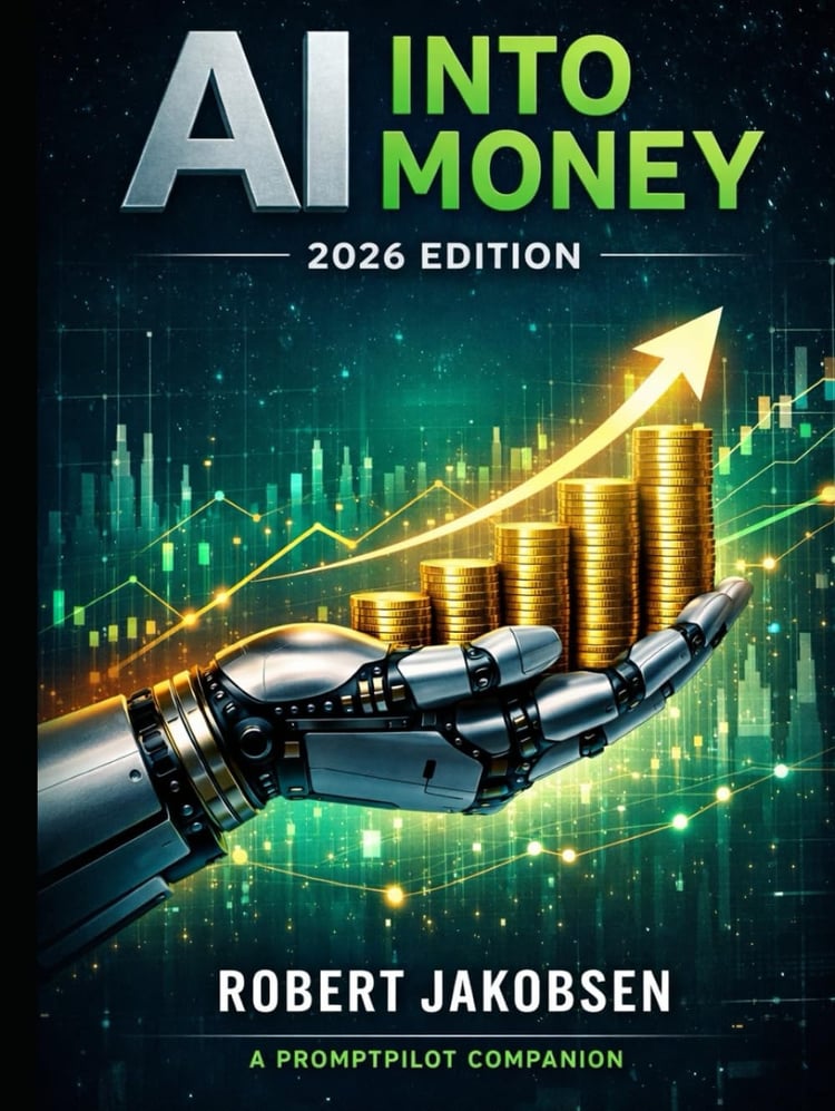 AI Into Money, Time & Freedom:: The Only Book You Need to Build Automated Wealth and Leverage in 2026 and Beyond