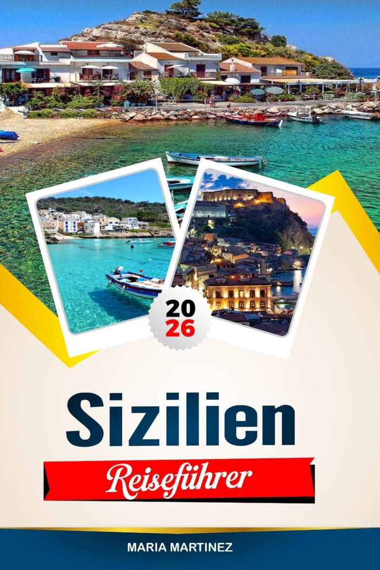 SIZILIEN REISEFÜHRER 2026: Entdecken Sie versteckte Schätze, historische Sehenswürdigkeiten, Reisetipps und unvergessliche Urlaubserlebnisse (German Edition)