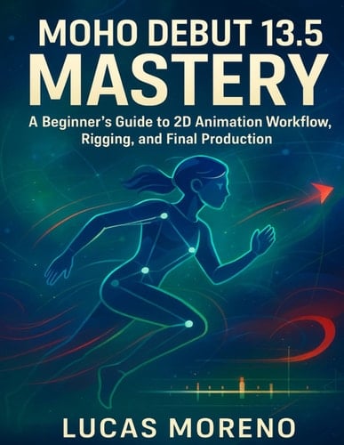 Moho Debut 13.5 mastery: A Beginner’s Guide to 2D Animation Workflow, Rigging, and Final Production