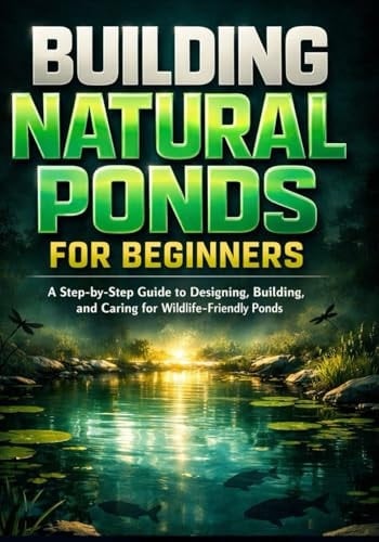 Building Natural Ponds for Beginners: A Step-by-Step Guide to Designing, Building, and Caring for Wildlife-Friendly Ponds