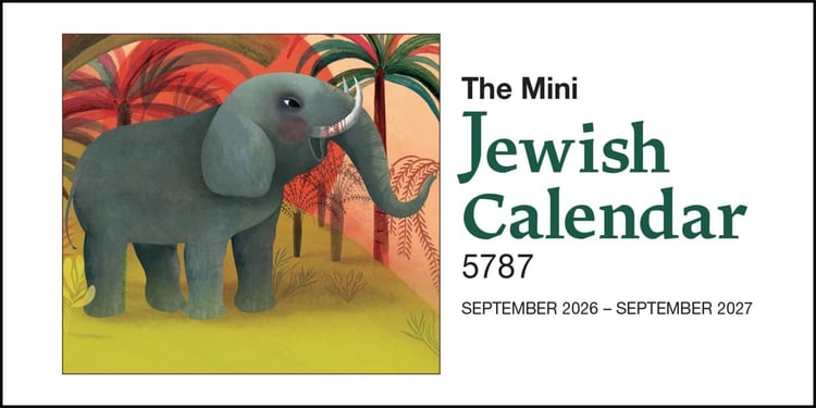 Mini Jewish Calendar 5787: 2026-2027