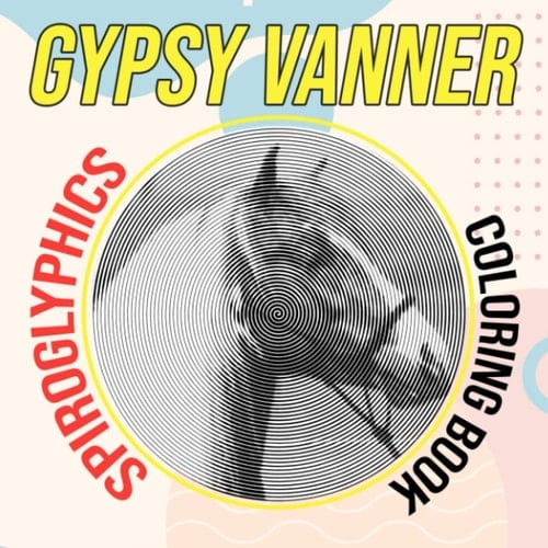 Gypsy Vanner Spiroglyphics Coloring Book: Traditional Gypsy Cob Color Pages to Draw Lines | 40 Illustrations Hidden Pictures for Adults, Teen Gifts