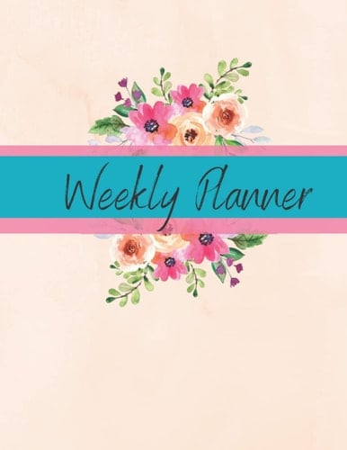 Floral Weekly Planner: 56 Week Undated Planner