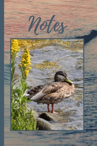 Duck Notebook Journal Diary Maine Ocean Photo