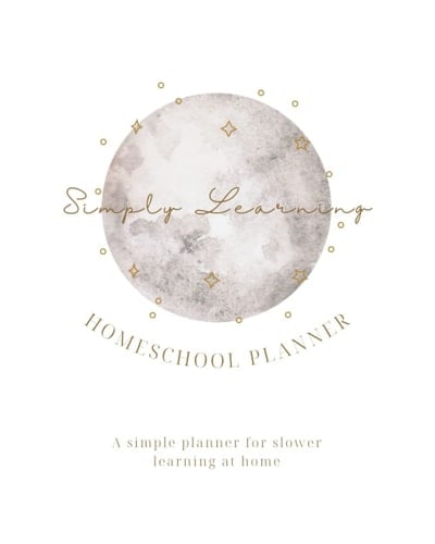 Simply Learning Homeschool Planner: Moon Design (Simply Learning: Homeschool Planners)